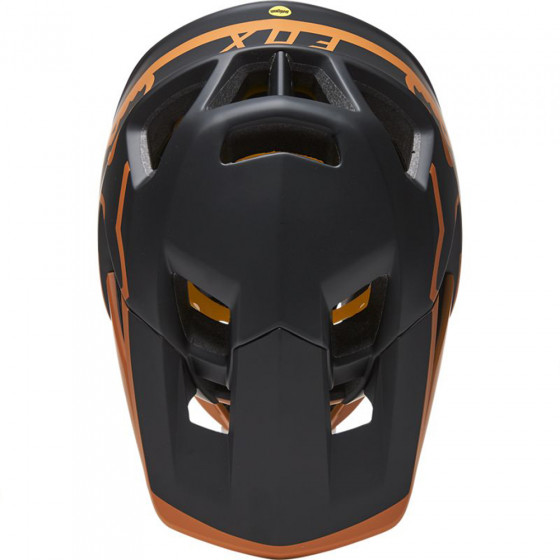 Integrální přilba - FOX Proframe Helmet Tuk Ce 2022 - Black/Gold