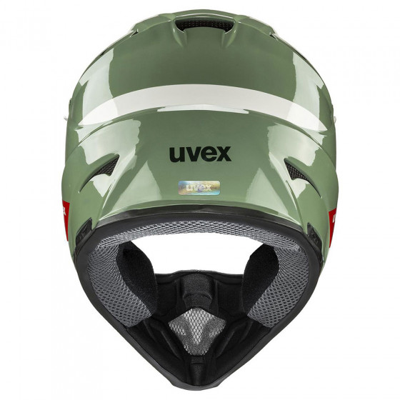 Integrální přilba - UVEX HLMT 10 Bike - Moss Green/Sand