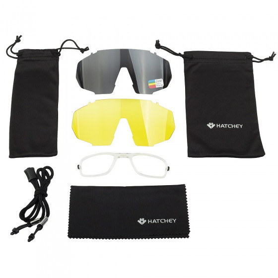 Sluneční brýle - HATCHEY Vapor Plus GOLD - Black
