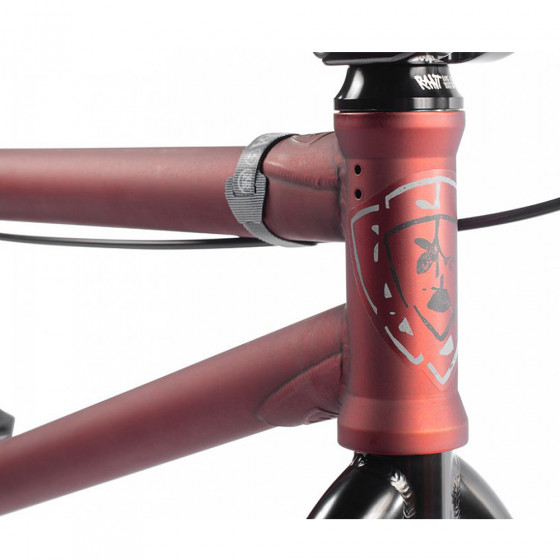 Freestyle BMX kolo - SUBROSA Tiro XL 21" 2022 - Matte trans red