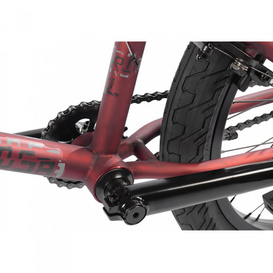 Freestyle BMX kolo - SUBROSA Tiro XL 21" 2022 - Matte trans red