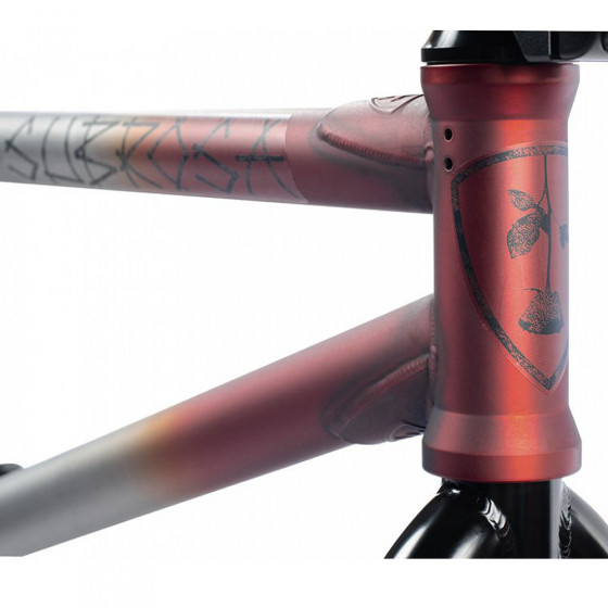 Freestyle BMX kolo - SUBROSA Letum 20,75" 2022 - Matte trans red fade