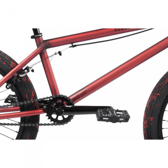 Freestyle BMX kolo - SUBROSA Salvador 20,5" 2022 - Matte Trans Red