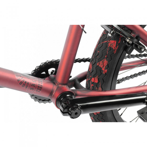 Freestyle BMX kolo - SUBROSA Salvador 20,5" 2022 - Matte Trans Red