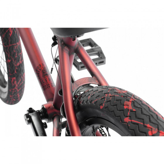 Freestyle BMX kolo - SUBROSA Salvador 20,5" 2022 - Matte Trans Red