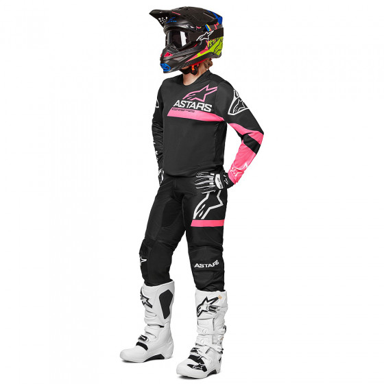 Dámské kalhoty - ALPINESTARS Stella Fluid Chaser - Black/Pink