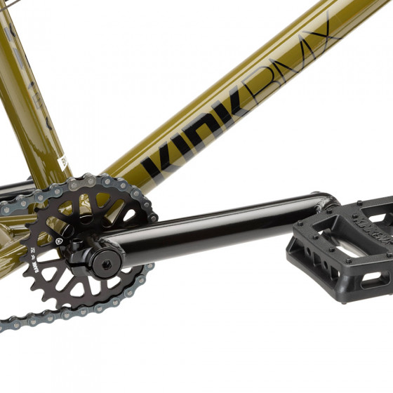 Freestyle BMX kolo - KINK Gap XL 21" 2022 - Gloss Woodsmen Green