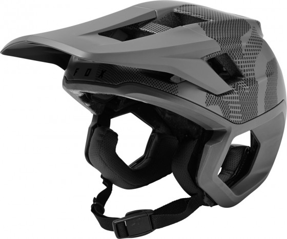 Pánská přilba Fox Dropframe Pro Helmet Camo, Ce Grey Camo L