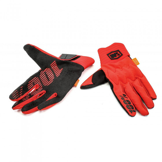 Rukavice - 100% Cognito D3O - Red / Black