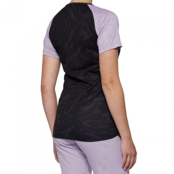 Dámský dres - 100% Airmatic Ss 2022 - Black / Lavender