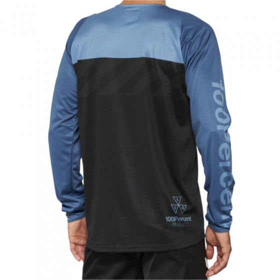 Dres - 100% R-Core Ls 2022 - Black / Slate Blue