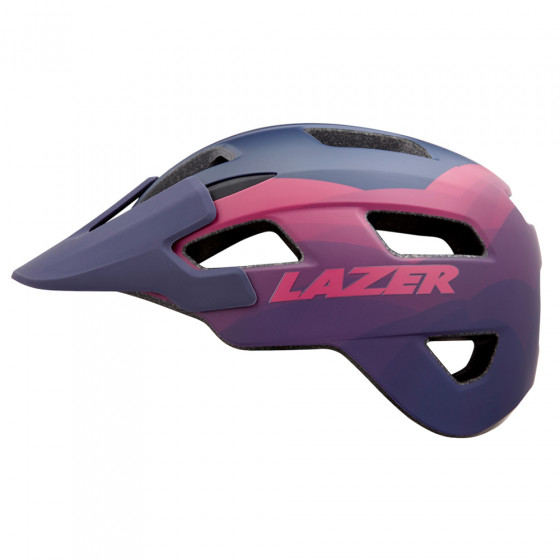 Přilba MTB - LAZER Chiru - Matt Blue Pink