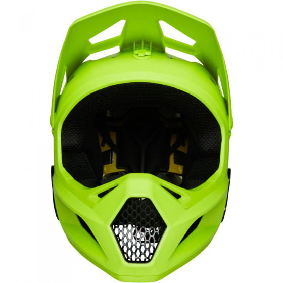 Dětská integrální přilba - FOX Rampage Helmet 2022 - Fluo Yellow