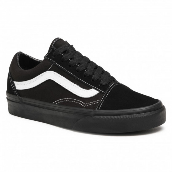 Boty - VANS Old Skool - Black/Black/White 