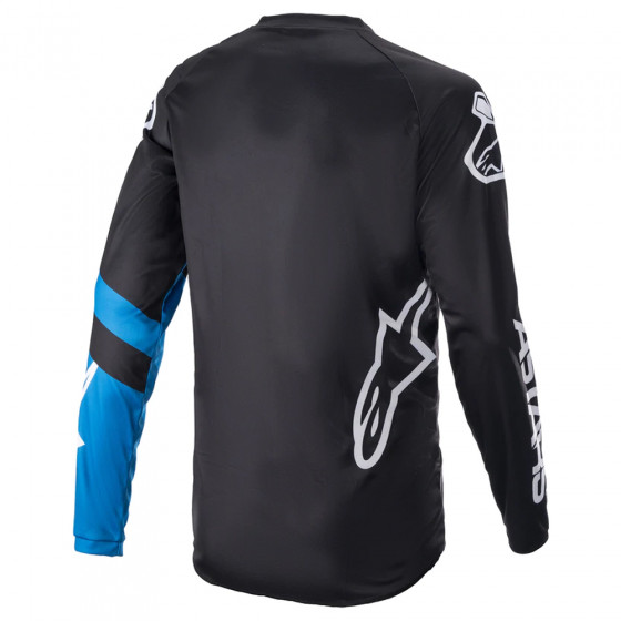 Dres - ALPINESTARS Racer V3 LS 2022 - Black/Bright Blue