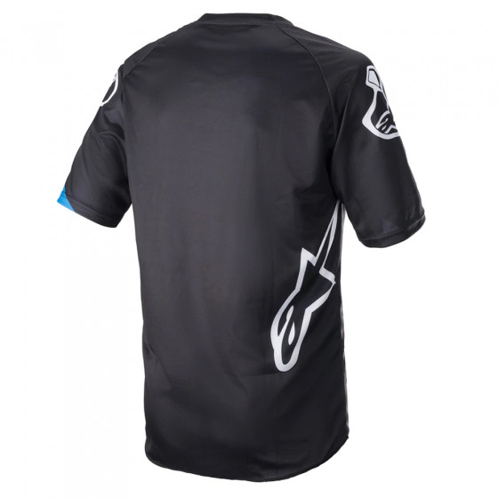 Dres - ALPINESTARS Racer V3 SS 2022 - Black/Bright Blue