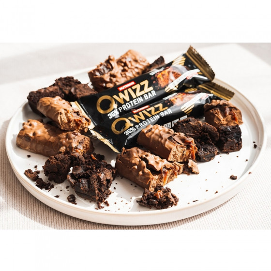 Proteinová tyčinka - NUTREND Qwizz  - Čokoládové Brownies 60g