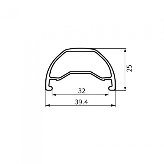 Ráfek MTB - DARTMOOR Shield WIDE 29" - 32děr