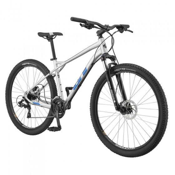 Horské MTB kolo - GT Aggressor Expert 27,5" Shimano 2022 - Stříbrná