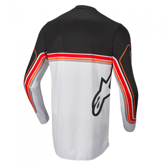 Dres - ALPINESTARS Fluid Speed 2022 - Black/Light Gray/Bright Red