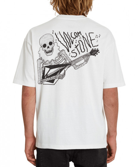 Pánské triko Volcom Shredead Lse Sst White L