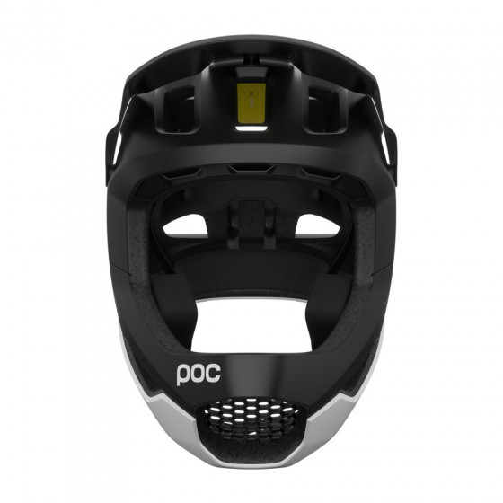 Integrální přilba - POC Otocon Race Mips - Uranium Black / Hydrogen white