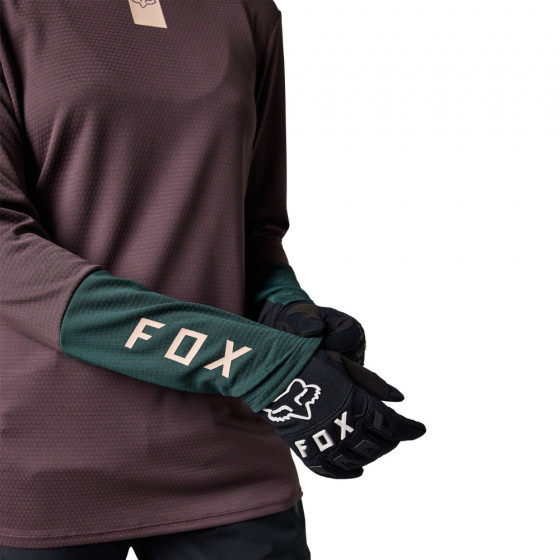 Dámský dres - FOX W Defend Ls Jersey 2022 - Rootbeer