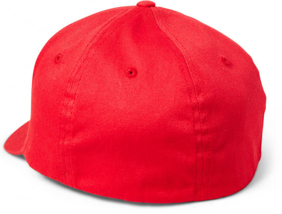 Pánská kšiltovka Fox Efekt Flexfit Hat Flame Red S/M