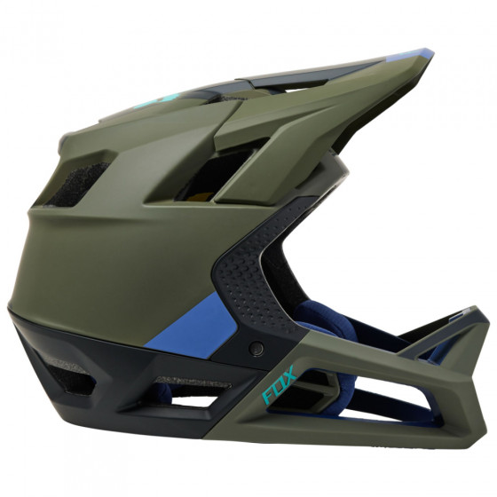 Integrální přilba - FOX Proframe Helmet Blocked Ce - Olive Green