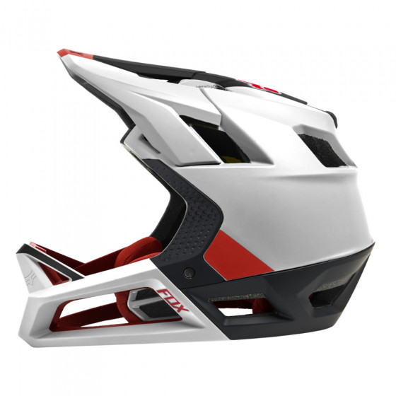 Integrální přilba - FOX Proframe Helmet Blocked Ce - Black / White