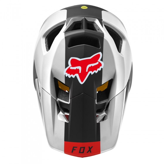 Integrální přilba - FOX Proframe Helmet Blocked Ce - Black / White