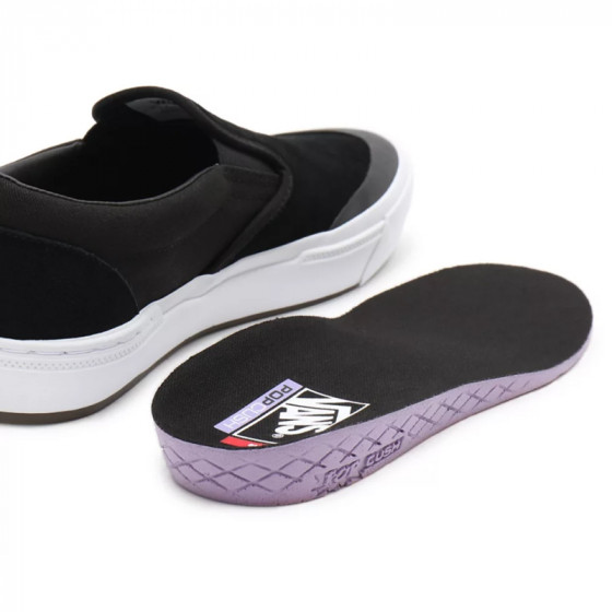 Boty - VANS BMX Slip On - Black / Gray / White