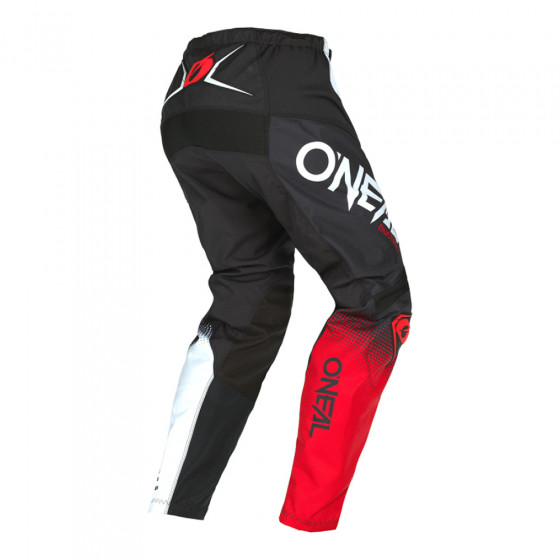 Kalhoty - O'NEAL Element RACEWEAR 2022 - černá/bílá/červená