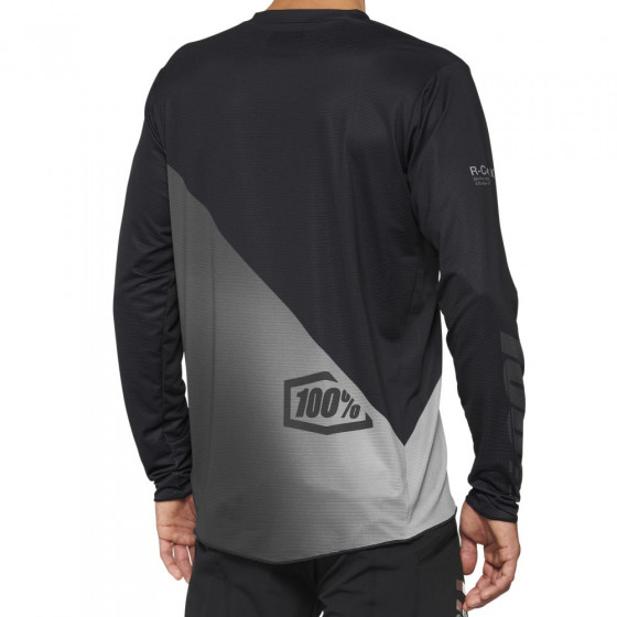 Dres - 100% R-Core-X LS 2022 - Black / Grey