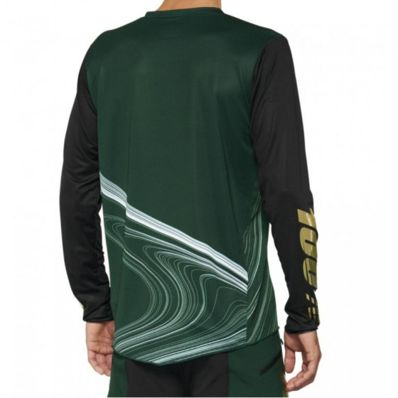 Dres - 100% R-Core-X LE Ls 2022 - Forest Green