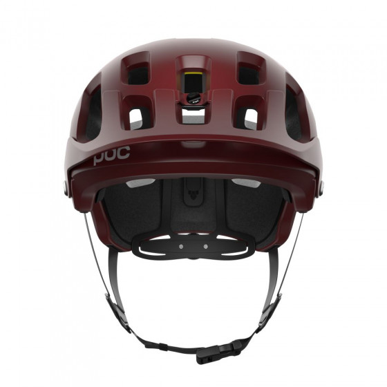 Přilba MTB - POC Tectal Race MIPS Garnet Red/Hydrogen White Matt 