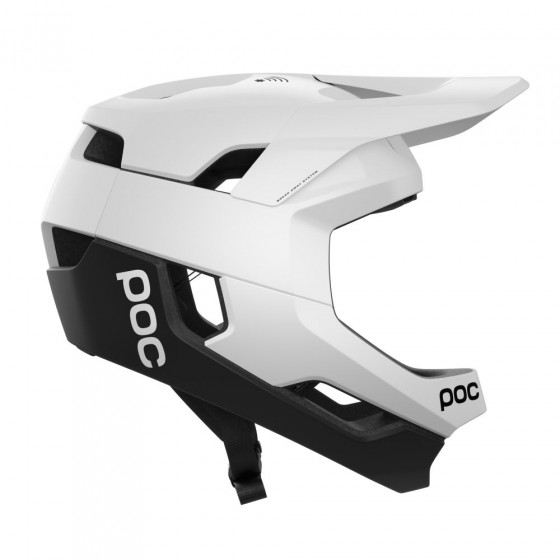 Integrální přilba - POC Otocon Race Mips - Hydrogen White/Uranium Black Matt