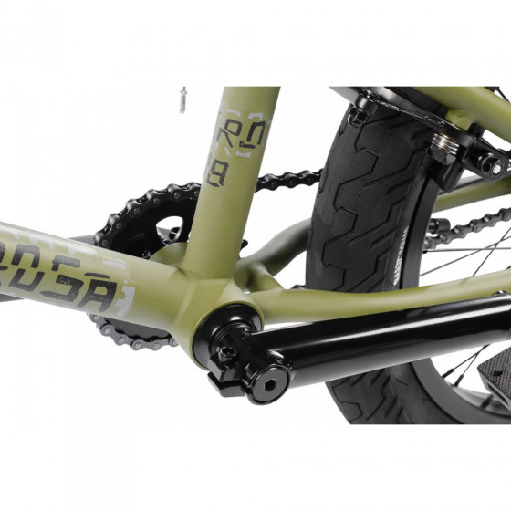 Dětské freestyle BMX kolo - SUBROSA Tiro 18.5" - Army Green