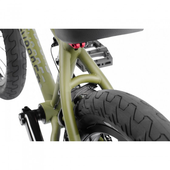 Dětské freestyle BMX kolo - SUBROSA Tiro 18.5" - Army Green