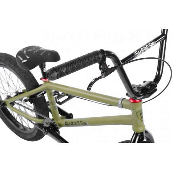 Dětské freestyle BMX kolo - SUBROSA Tiro 18.5" - Army Green