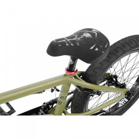 Dětské freestyle BMX kolo - SUBROSA Tiro 18.5" - Army Green