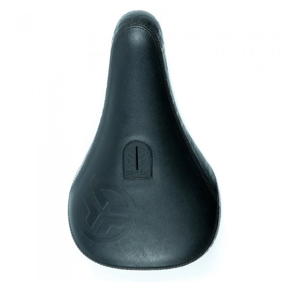 Sedlo BMX - FEDERAL Debossed Logo MID Pivotal - Black