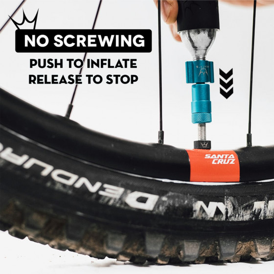 Pumpa - PEATY'S Holeshot CO2 Inflator - MTB / 25g