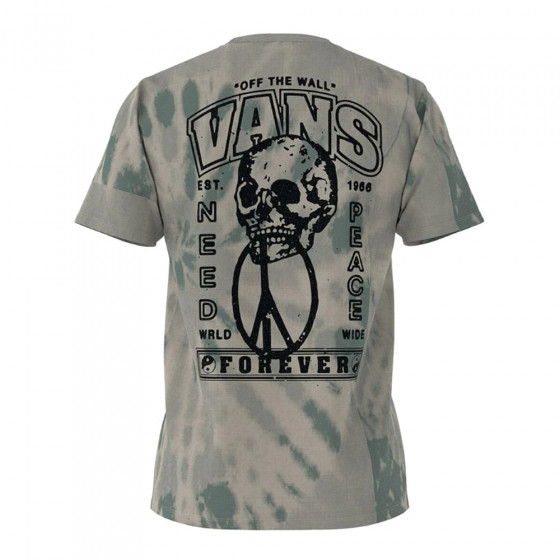 Triko - VANS Need Peace Tie Dye - Chinois Green / Antique White