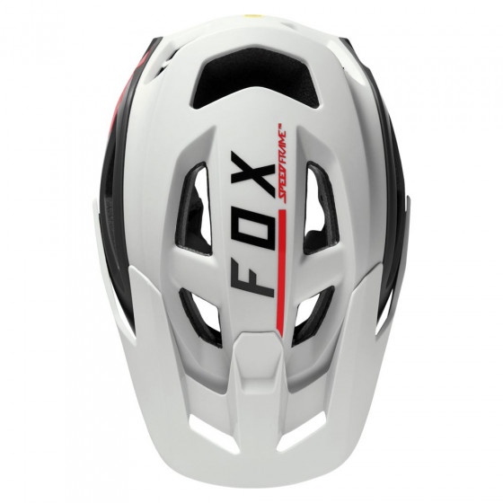 Přilba MTB - FOX Speedframe Pro Blocked, Ce 2023 - White / Black