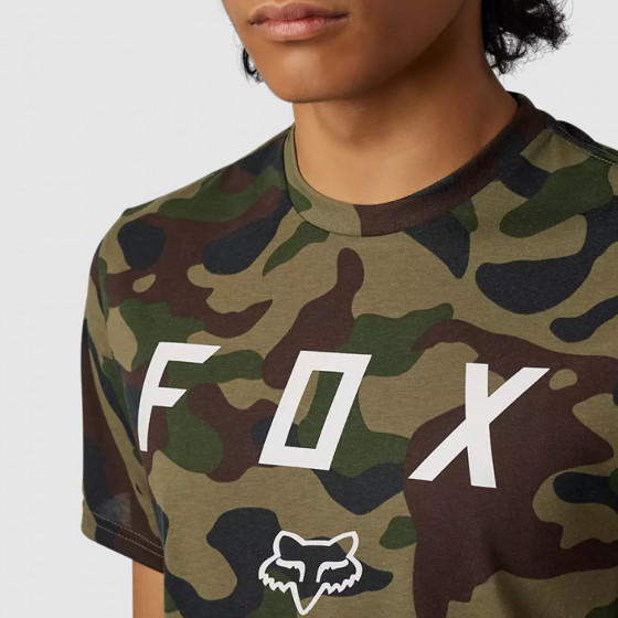 Triko - FOX Vzns SS Tech Tee Camo - Green Camo