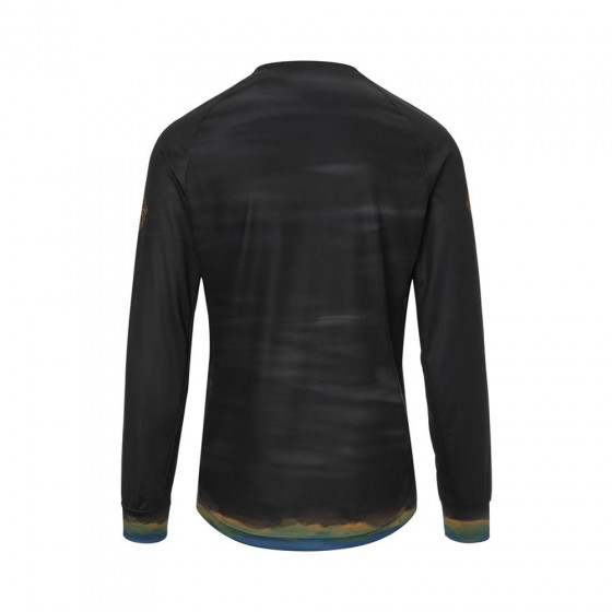 Dres - GIRO Roust LS Jersey - Black Hot Lap