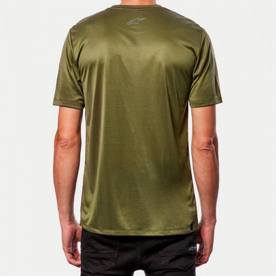 Triko - ALPINESTARS Pursue Performance SS Tee - Military Green