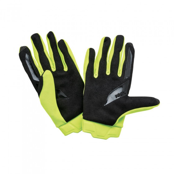 Rukavice - 100% Ridecamp 2022 - Fluo Yellow