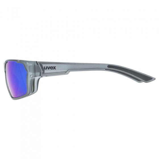 Sluneční brýle - UVEX Sportstyle 223 P - Smoke Mat / Mirror Blue